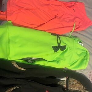 Under Armour set. 3 zip ups. One hoodie